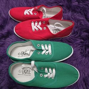 Two pair of sneakers